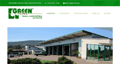 Desktop Screenshot of greenline-gartenbau.de