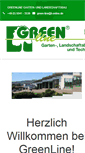 Mobile Screenshot of greenline-gartenbau.de